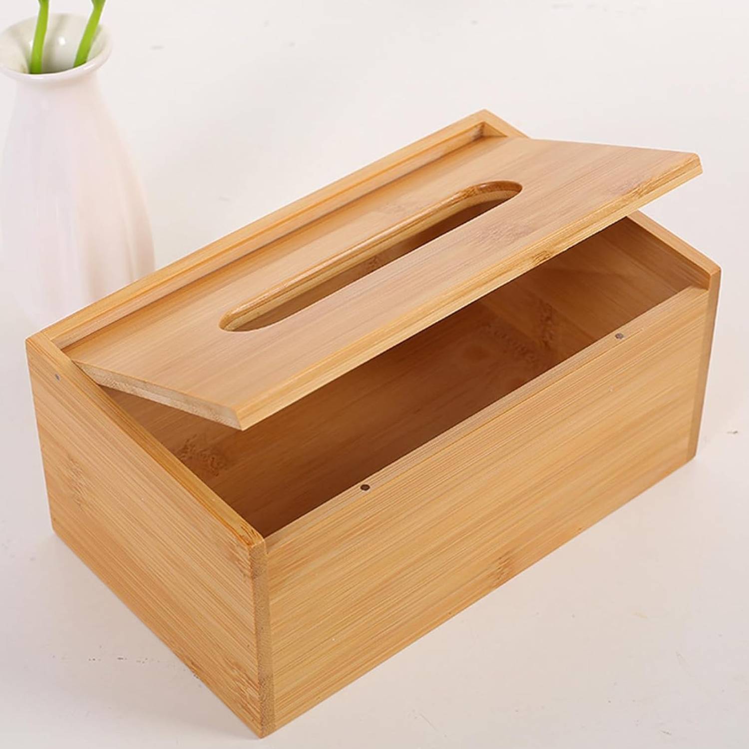 Bamboo Tissue Box: image 3