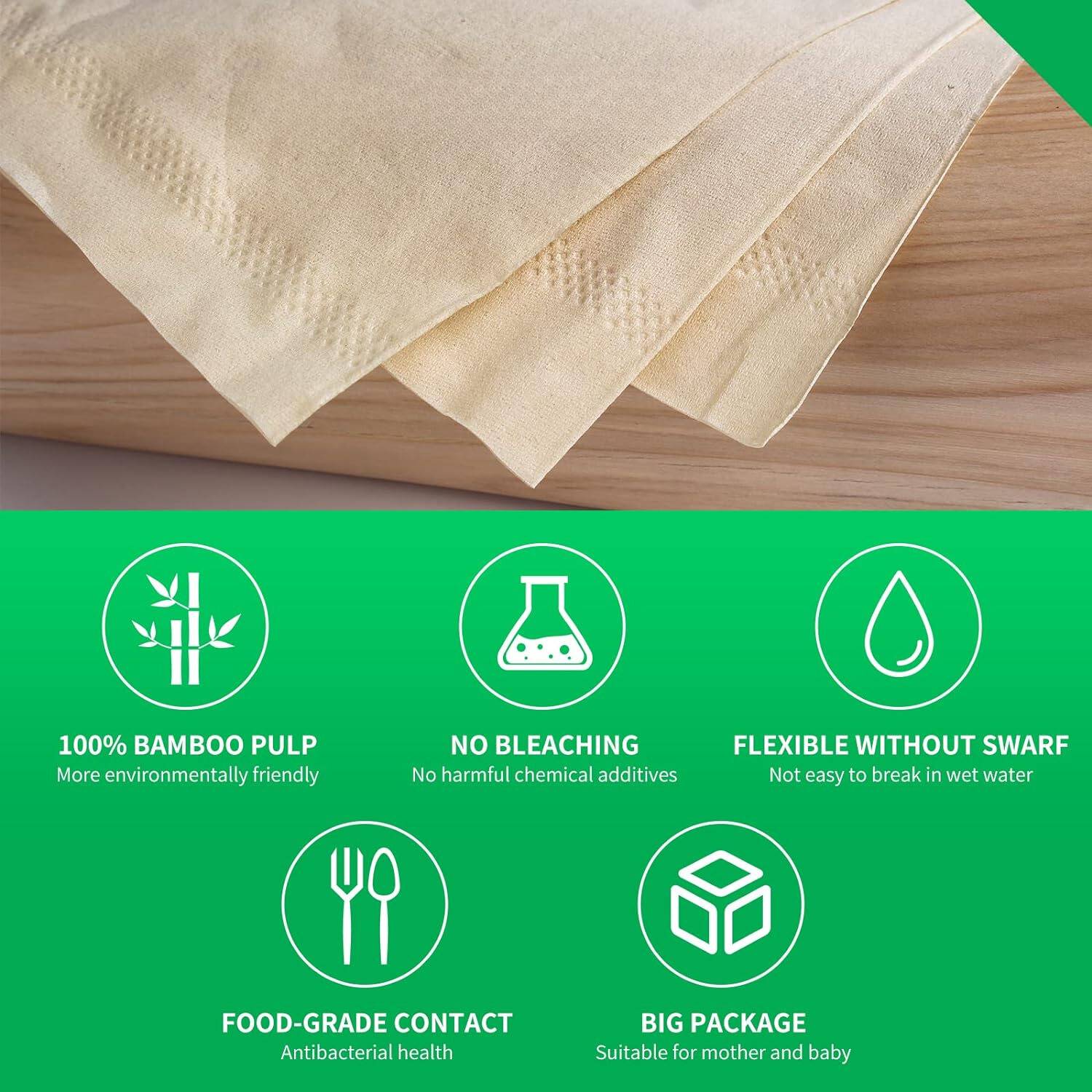 Bamboo Facial Tissues, 12 Pack: image 3