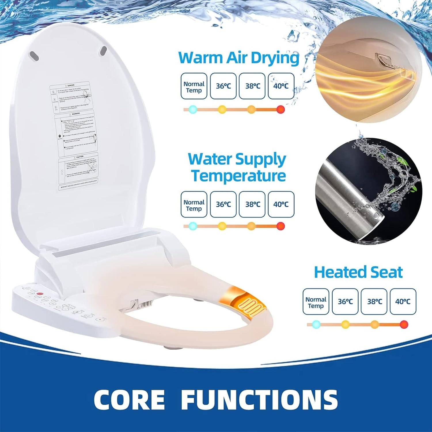 Electric Bidet Seat: image 4