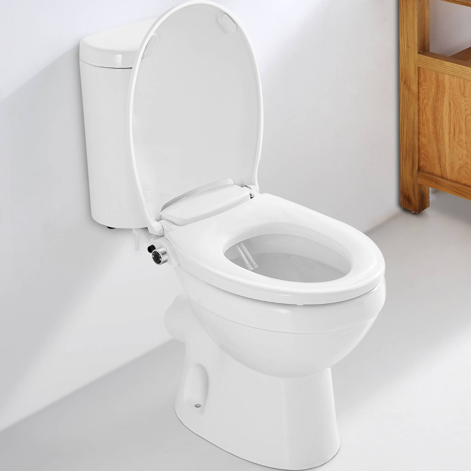 Non-Electric Bidet Toilet Seat - Elongated: image 8