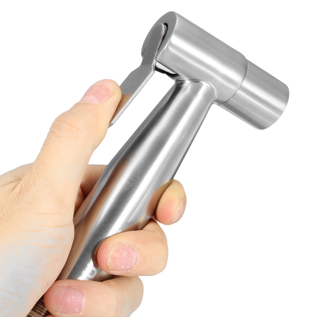 Stainless steel handheld bidet sprayer kit