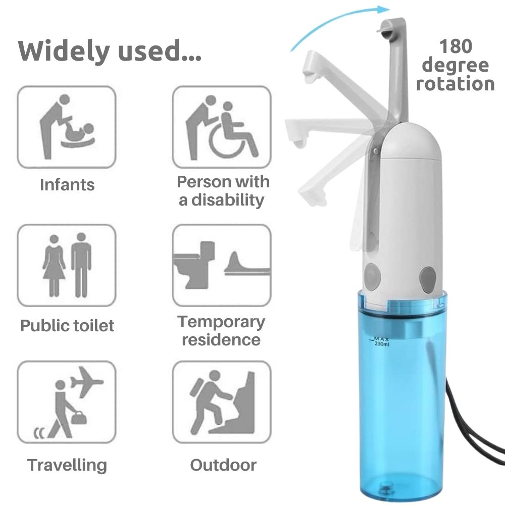 Rechargeable Portable Bidet: image 2